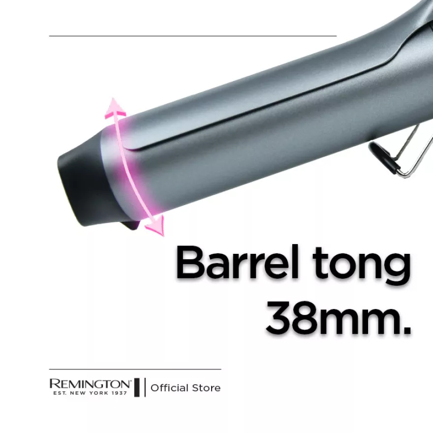 Remington Pro Big Curl 38mm Tong Hair Curler - CI5538